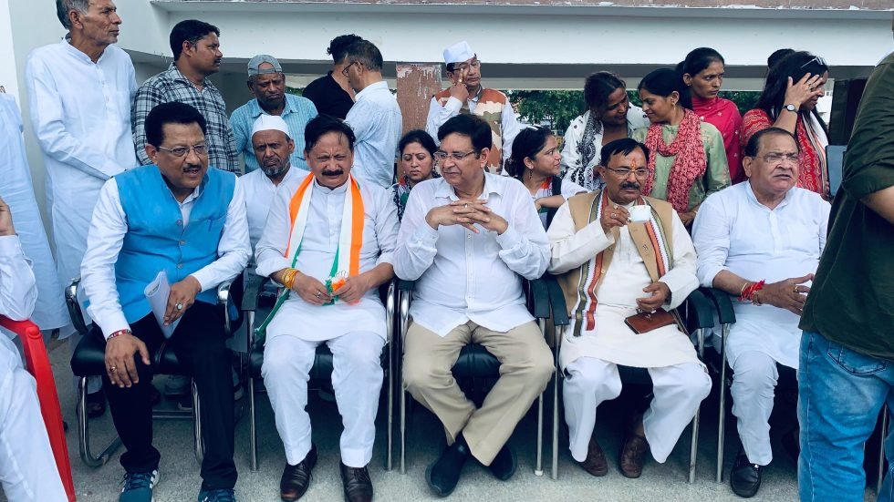 भ्रष्टाचार और वोट डकैती के खिलाफ कांग्रेस का राजभवन कूच