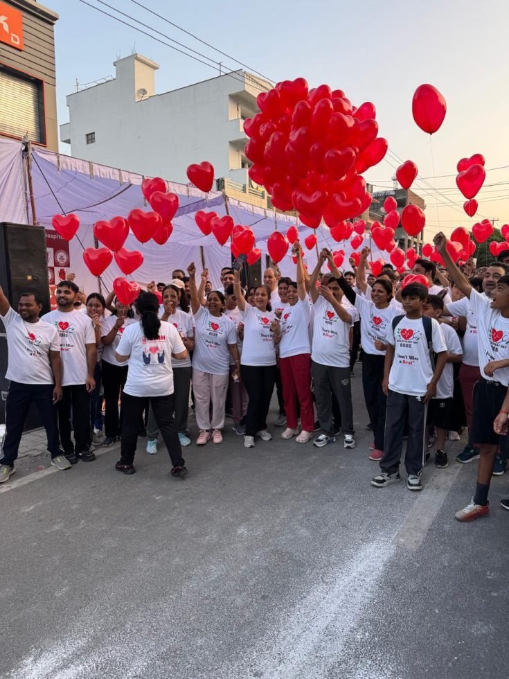 साइक्लोथॉन और वॉकथॉन से दिल को स्वस्थ रखने का संदेश