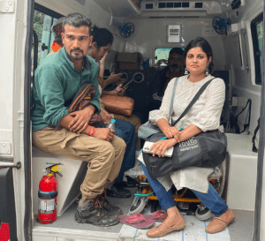 रास्ते बाधित लेकिन गंभीर मरीज सुरक्षित देहरादून पहुंचाए