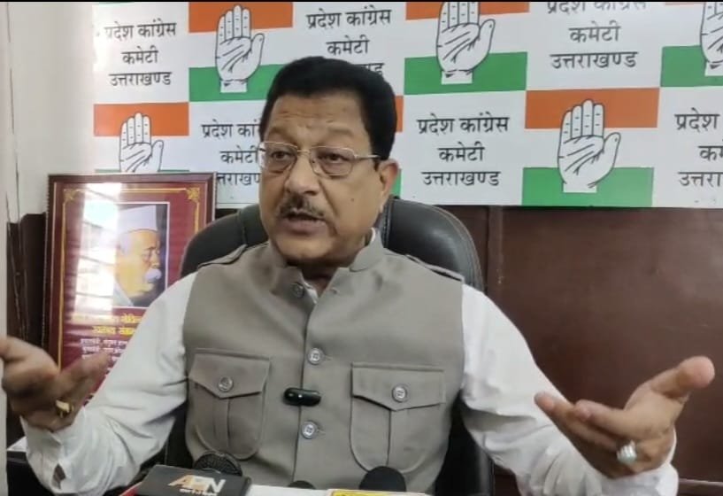 प्रदेश की जनता को निराशा कर गए प्रधानमंत्री-कांग्रेस