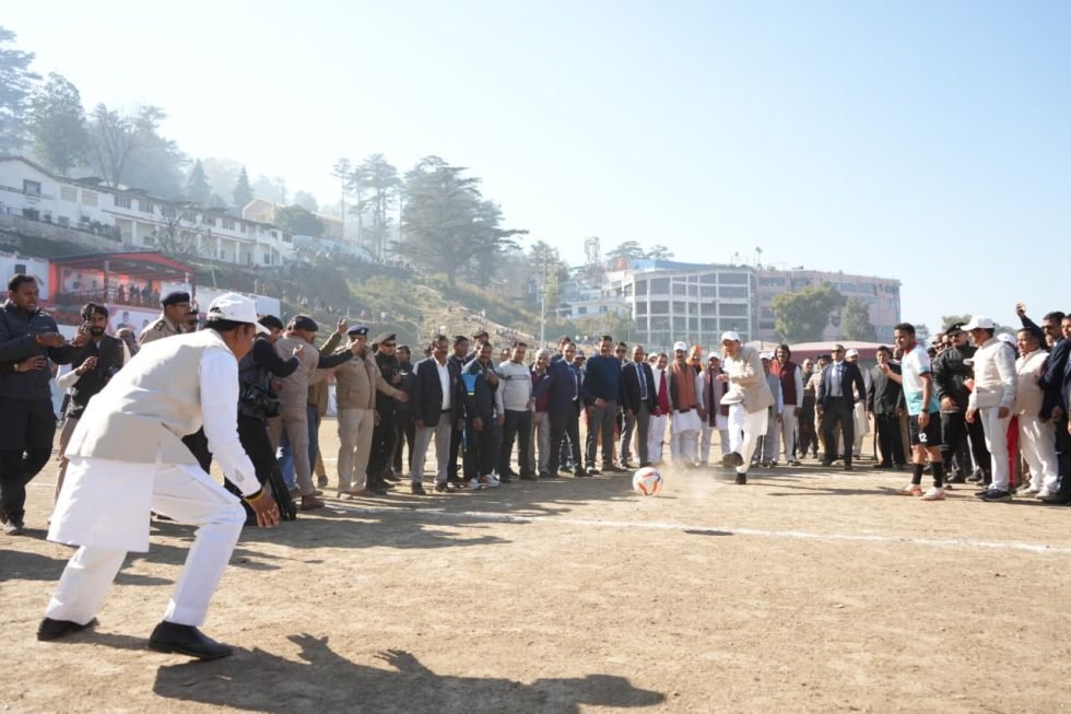 अल्मोड़ा मेंसांसद खेल महोत्सव शुरू