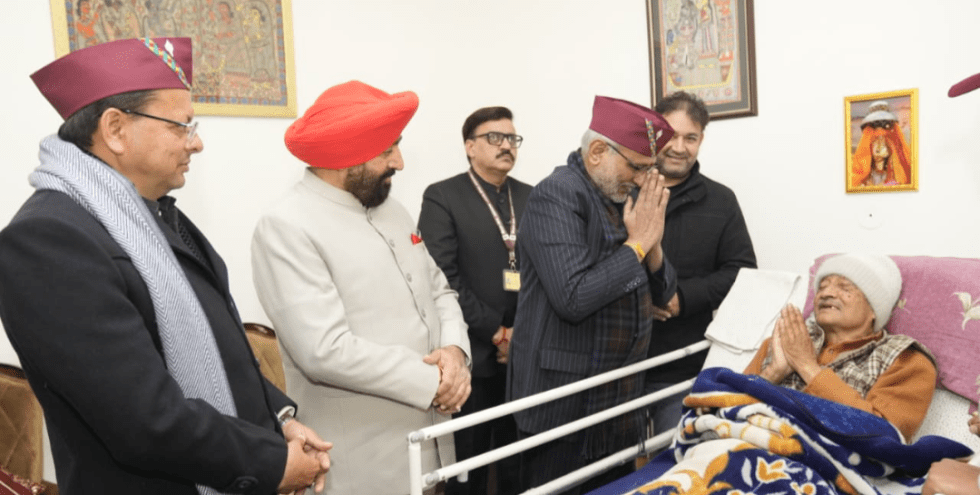 उपराष्ट्रपति ने पूर्व मुख्यमंत्री बीसी खंडूड़ी का हालचाल पूछा